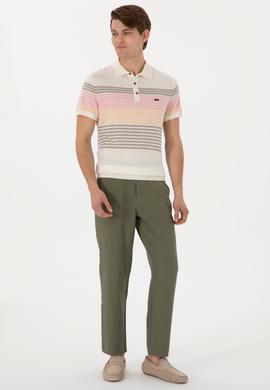 Erkek Koyu Haki Kanvas Pantolon - 50300193178