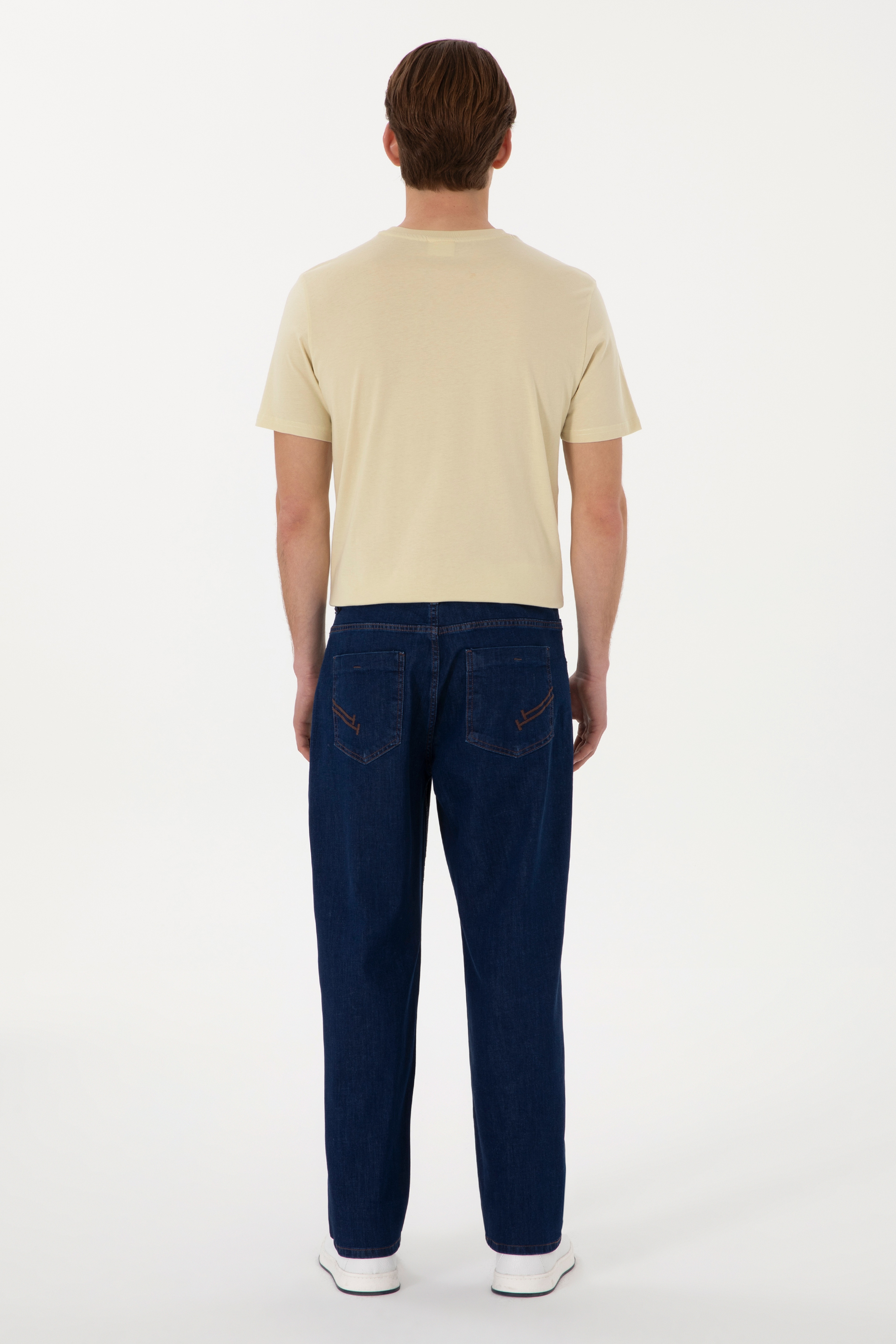 Erkek Mavi Jean Pantolon - Image 4