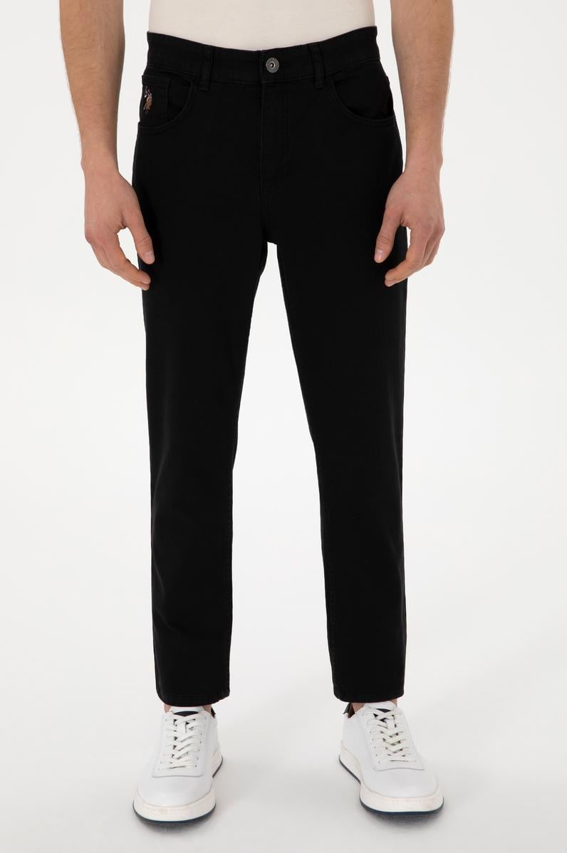 Erkek Siyah Jean Pantolon