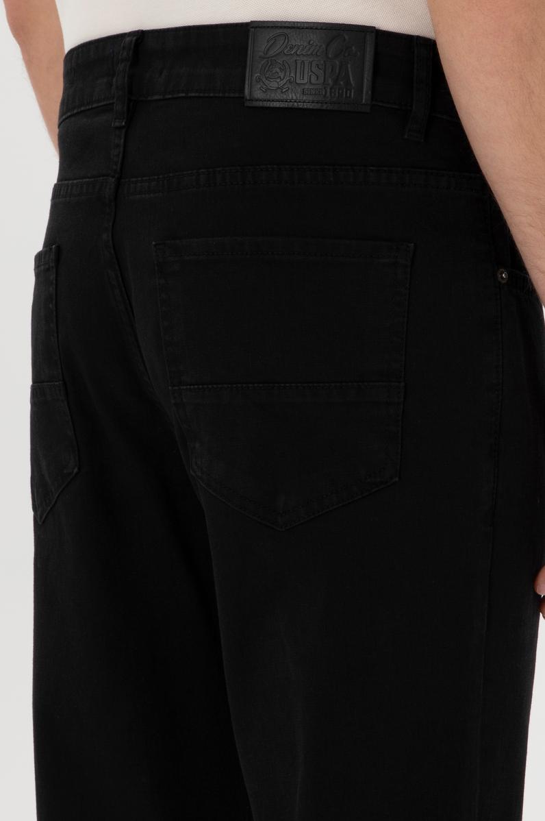 Erkek Siyah Jean Pantolon