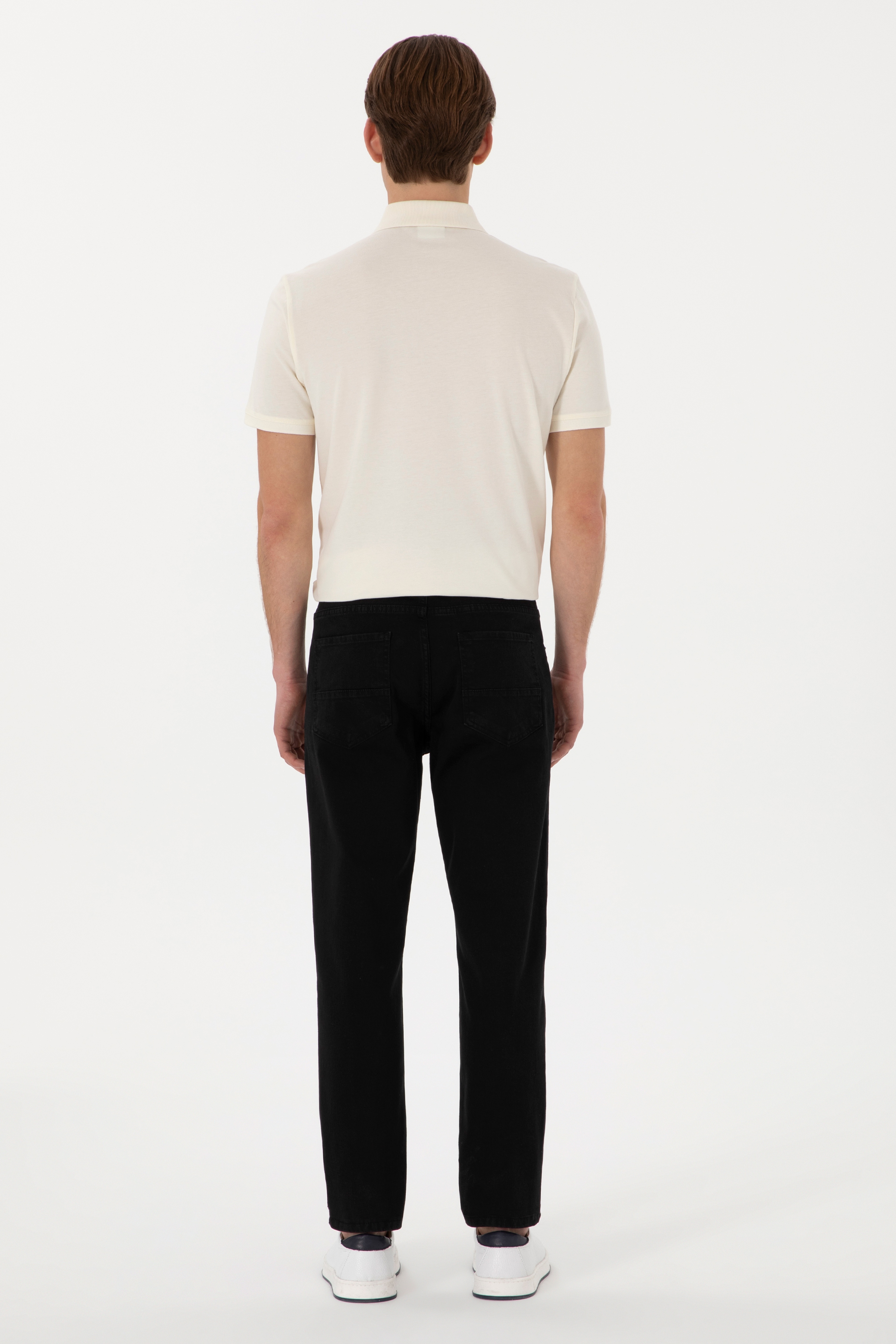 Erkek Siyah Jean Pantolon - Image 4