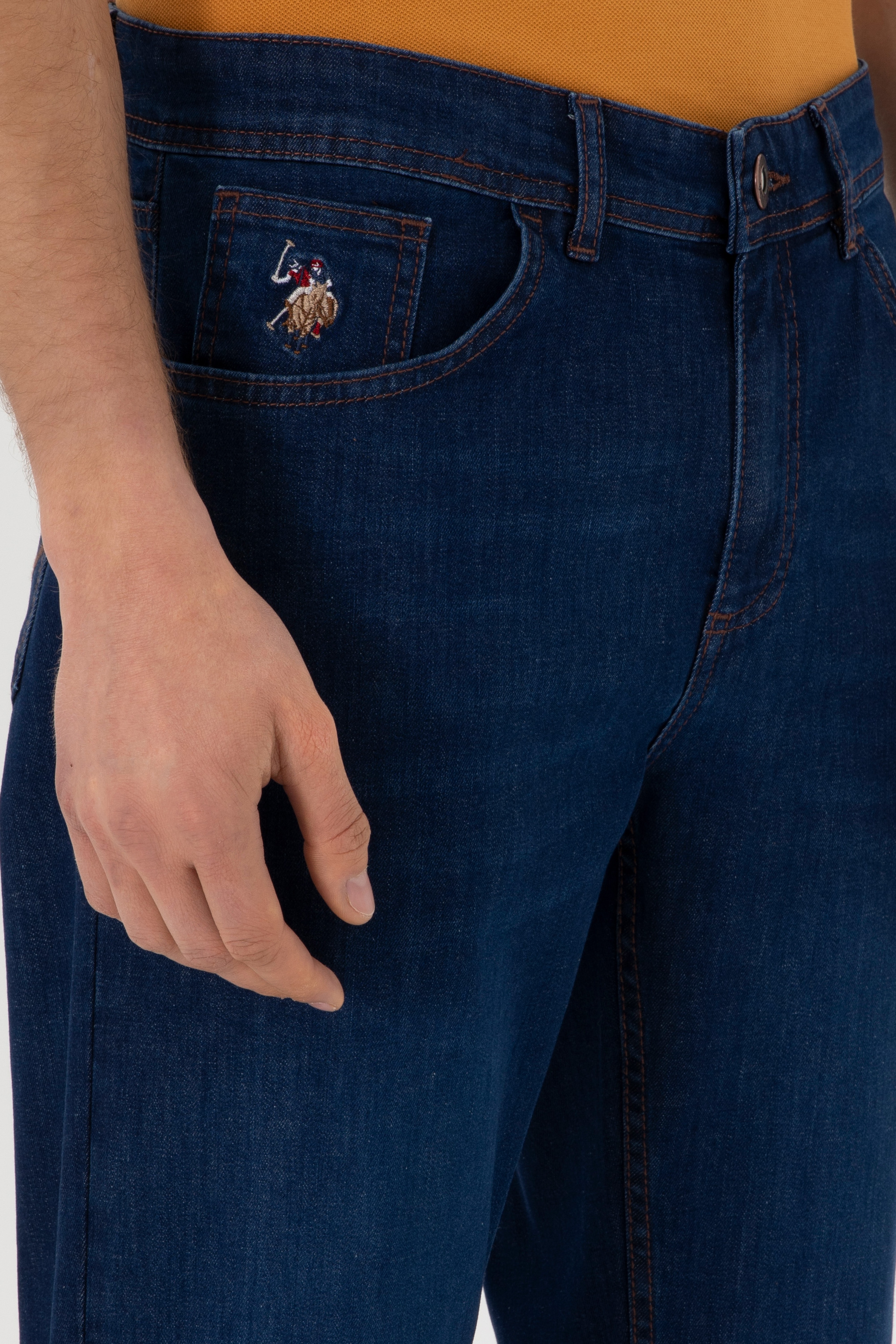 Erkek Mavi Jean Pantolon - Image 5