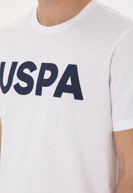 Erkek Regular Fit Bisiklet Yaka Beyaz Basic Tişört - 50297988007