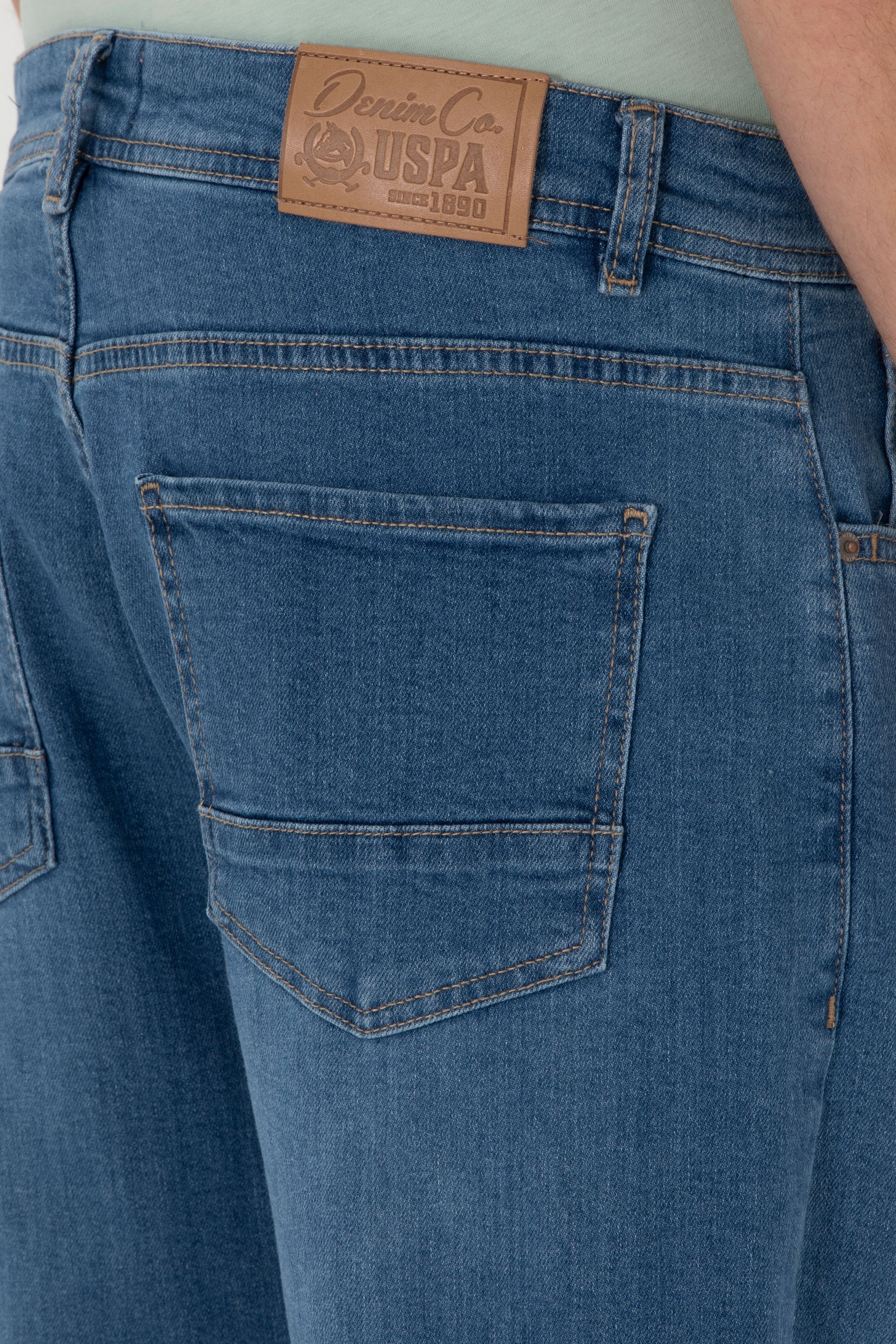 Erkek Açık Mavi Jean Pantolon - Image 6