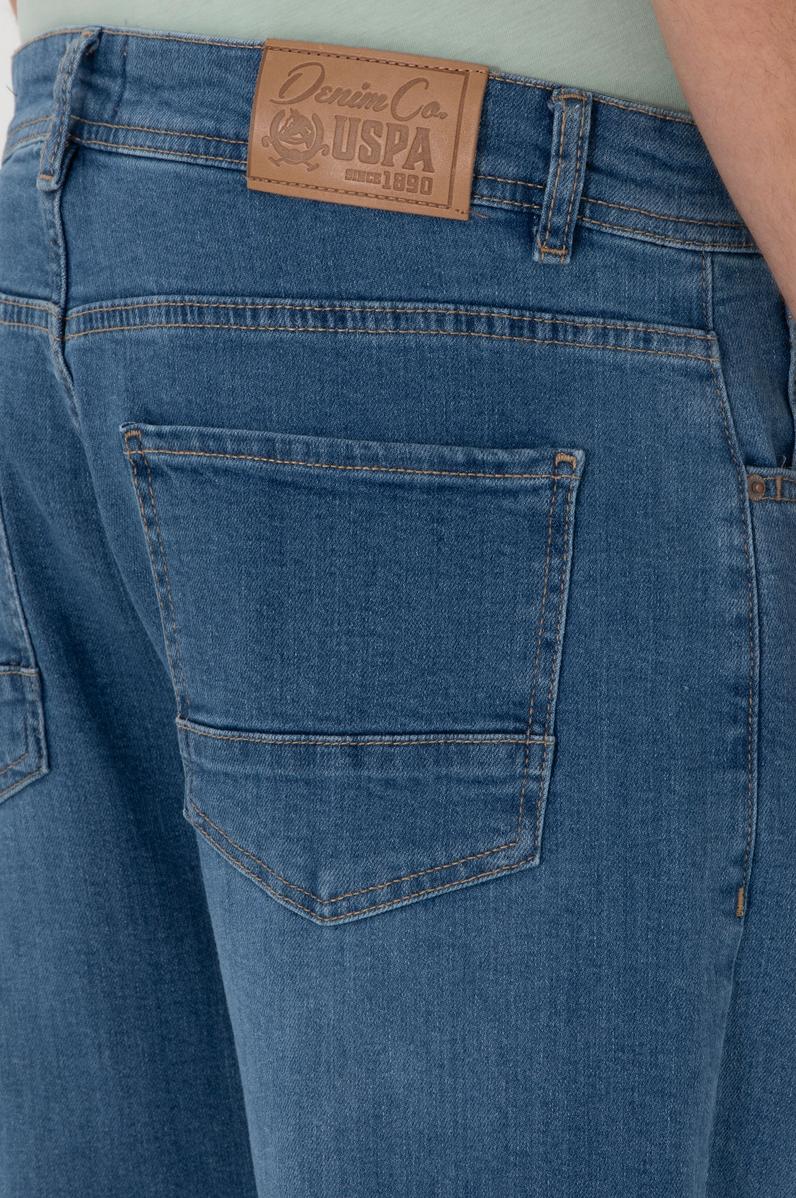 Erkek Açık Mavi Jean Pantolon