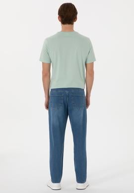 Erkek Açık Mavi Jean Pantolon - 50297911044