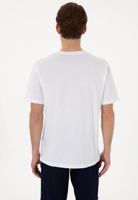 Erkek Regular Fit V Yaka Siyah Basic Tişört - 50298043027