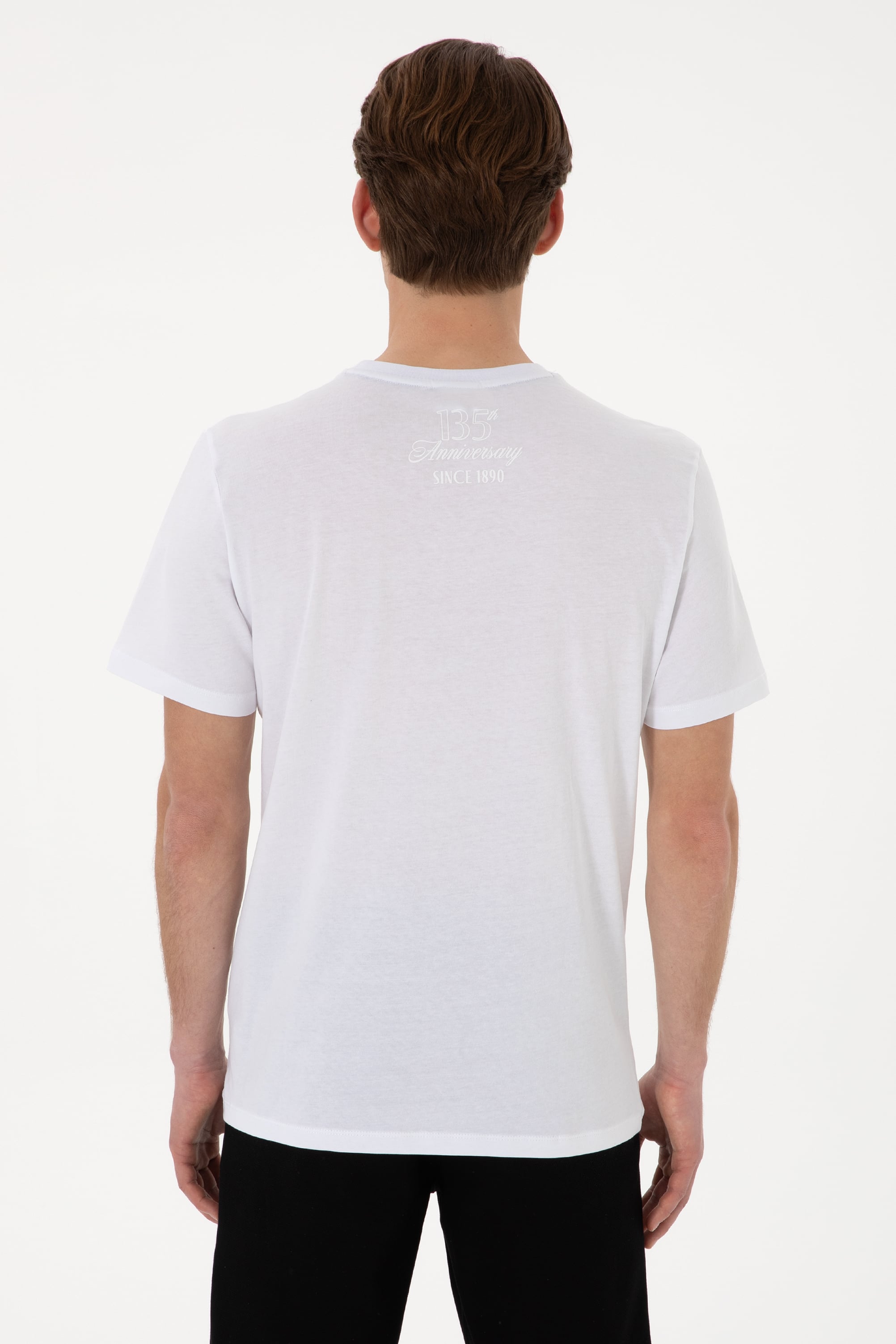 تی شرت یقه گرد رگولار یقه گرد مردانه یو اس پولو | U.S. Polo Assn. - تصویر 5