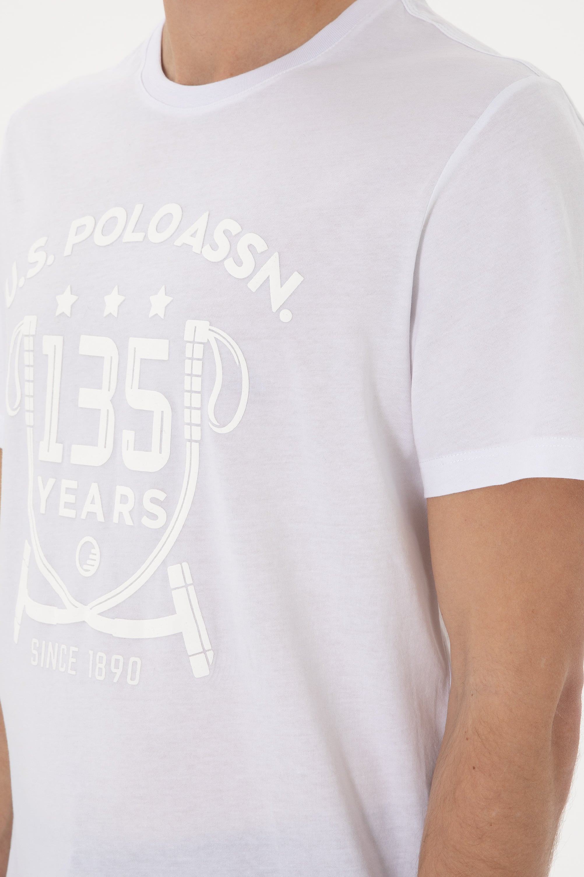 تی شرت یقه گرد رگولار یقه گرد مردانه یو اس پولو | U.S. Polo Assn. - تصویر 7