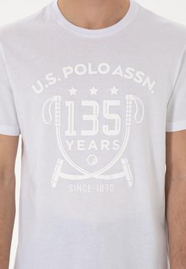 Erkek Regular Fit Bisiklet Yaka Beyaz Tişört - 50300047006