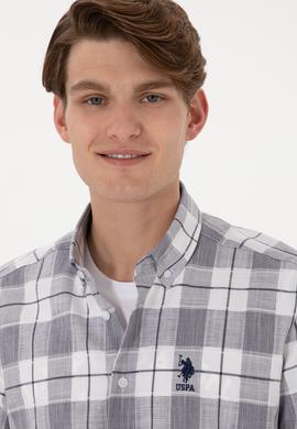 Erkek Lacivert Kısa Kollu Gömlek - 50300641008