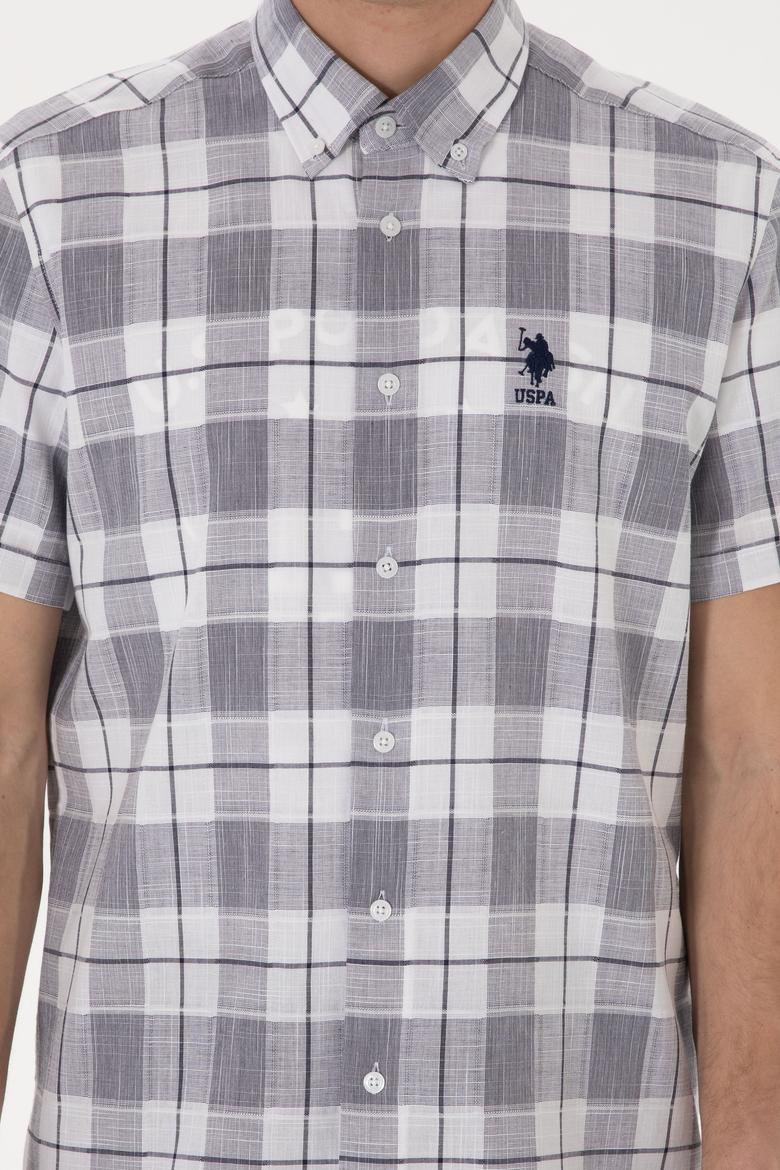 Erkek Lacivert Kısa Kollu Gömlek - 50300641008