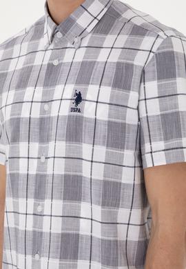 Erkek Lacivert Kısa Kollu Gömlek - 50300641008