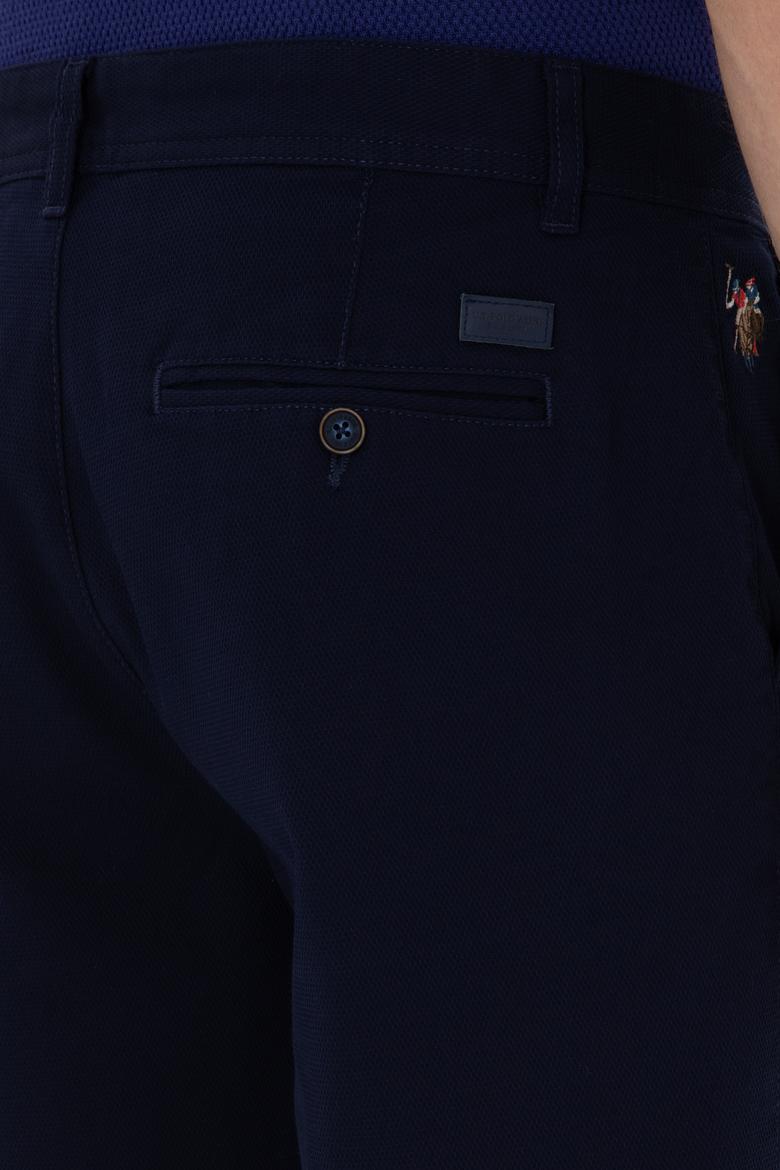 Erkek Lacivert Dokuma Şort - 50299172002