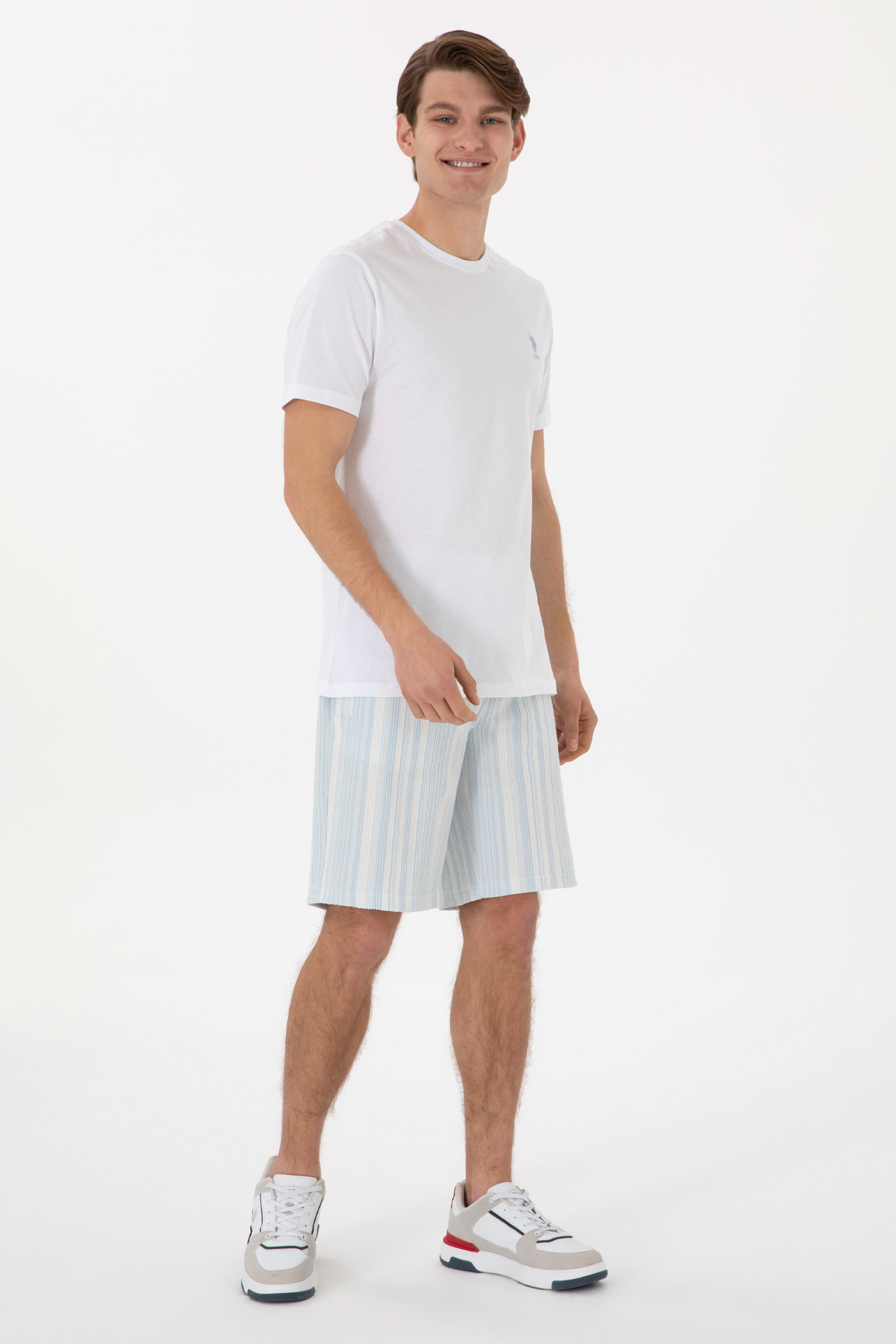 تی شرت یقه گرد  رگولار یقه گرد مردانه یو اس پولو | U.S. Polo Assn. - تصویر 4