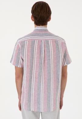 Erkek Kırmızı Kısa Kollu Gömlek - 50299960006