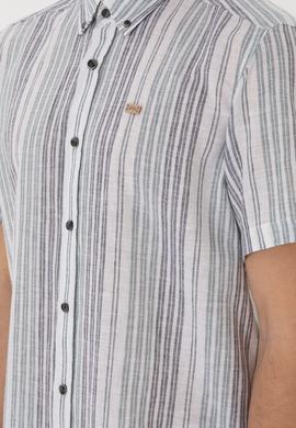 Erkek Lacivert Kısa Kollu Gömlek - 50299960014