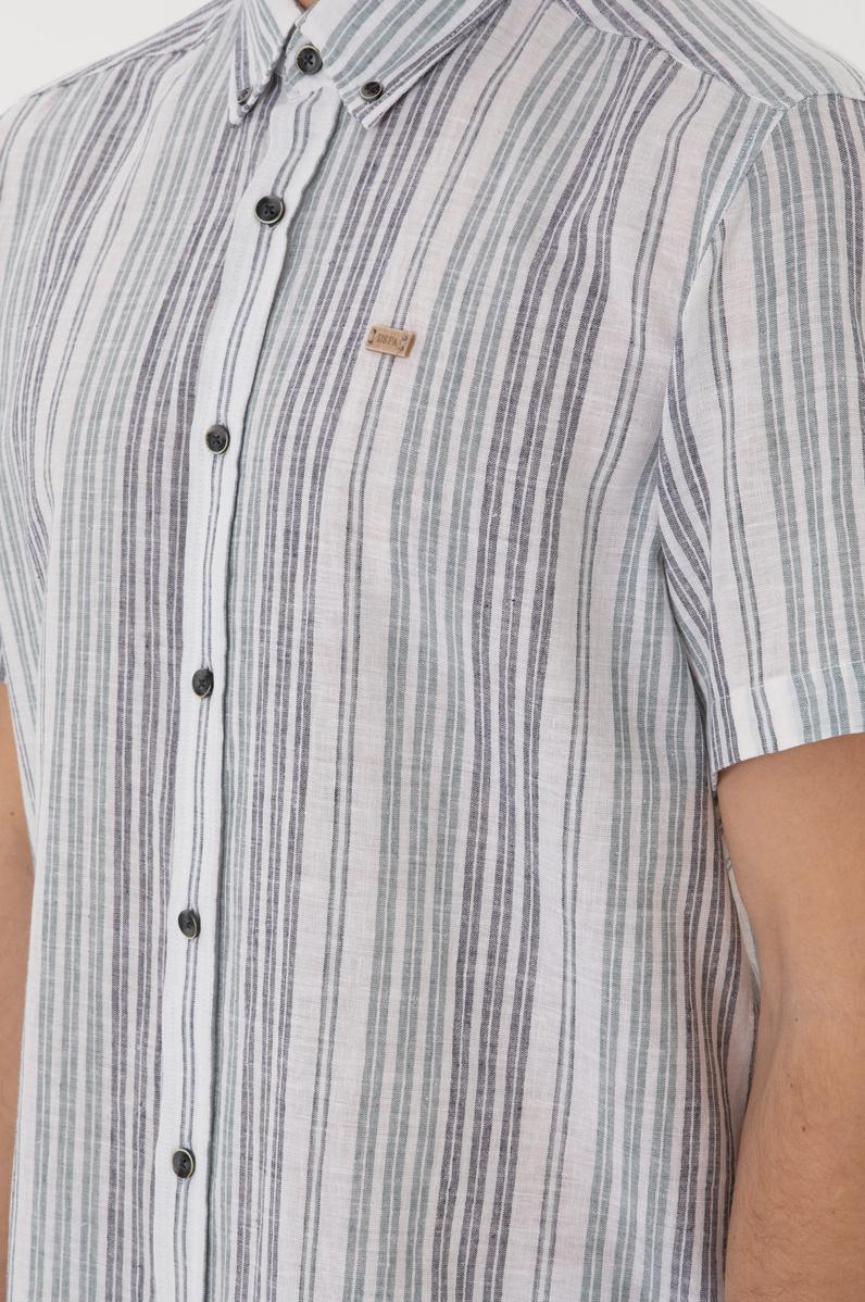 Erkek Lacivert Kısa Kollu Gömlek