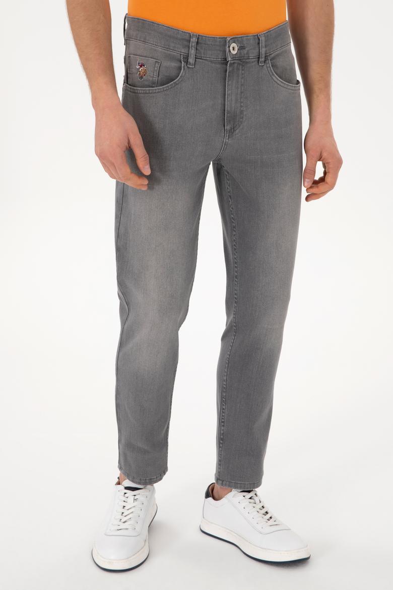 Erkek Gri Jean Pantolon - 50297550040