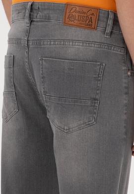 Erkek Gri Jean Pantolon - 50297550040