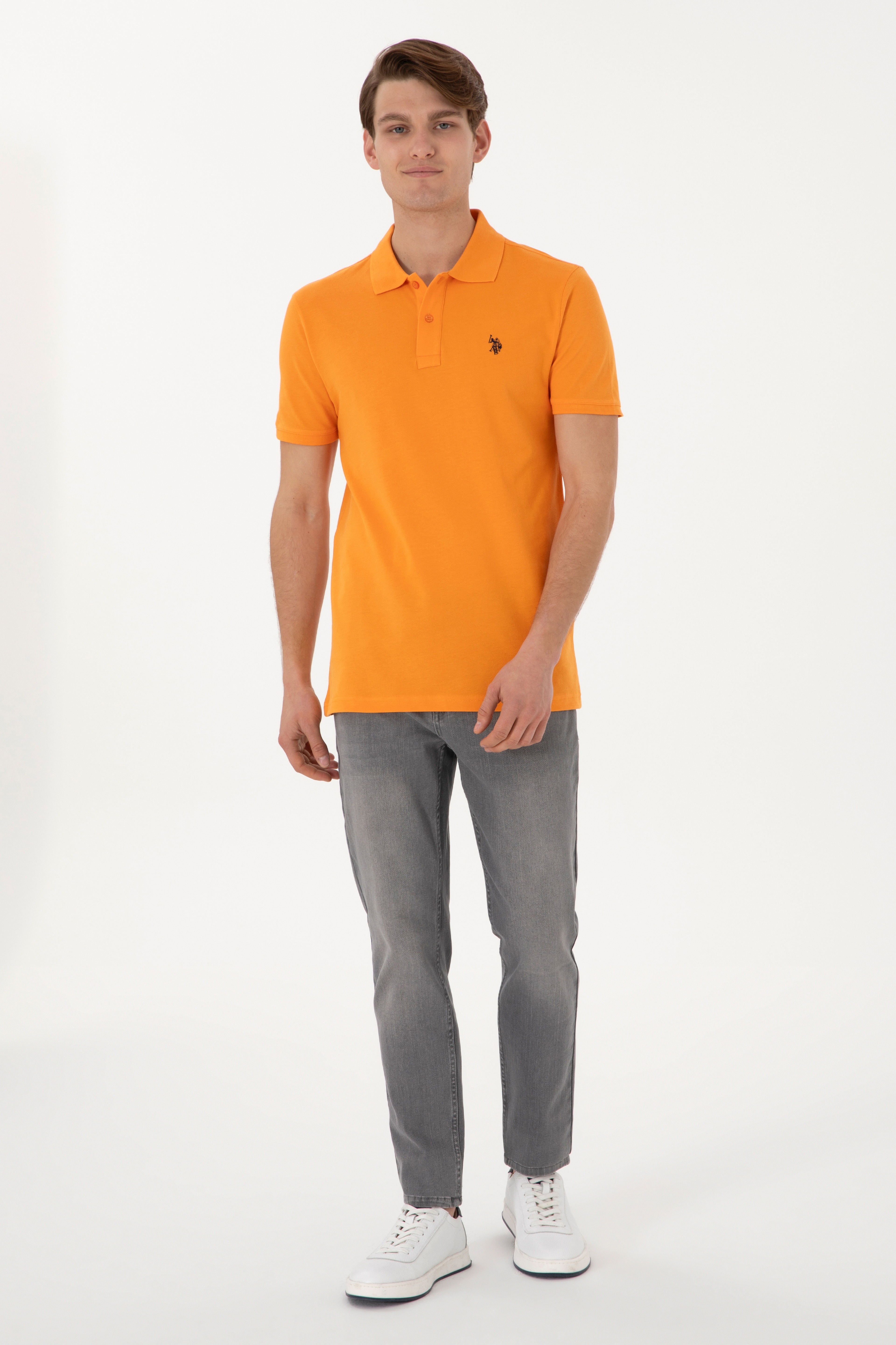 Erkek Gri Jean Pantolon - Image 1