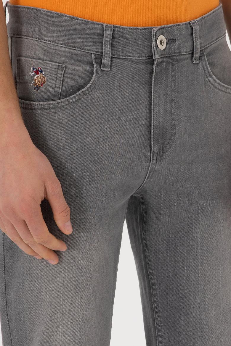 Erkek Gri Jean Pantolon - 50297550040