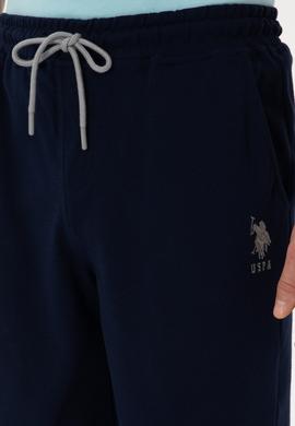 Erkek Lacivert Örme Şort - 50298038069