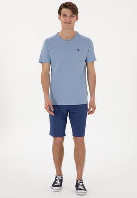 Erkek Regular Fit Lacivert Örme Şort - 50300078049