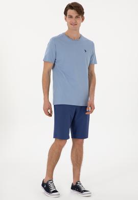 Erkek Regular Fit Lacivert Örme Şort - 50300078049