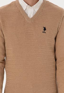 Erkek Camel Melanj Basic Kazak - 50288879069