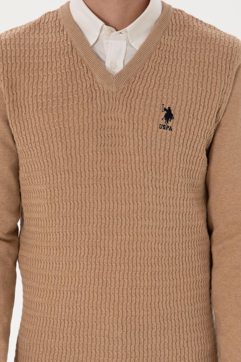 Erkek Camel Melanj Basic Kazak - 50288879069