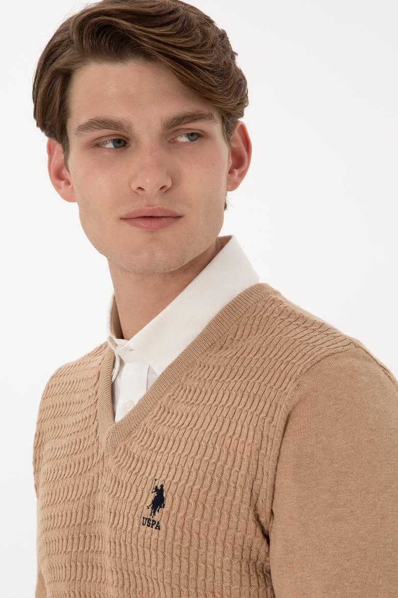 Erkek Camel Melanj Basic Kazak - 50288879069