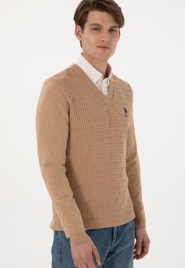 Erkek Camel Melanj Basic Kazak - 50288879069