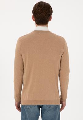 Erkek Camel Melanj Basic Kazak - 50288879069