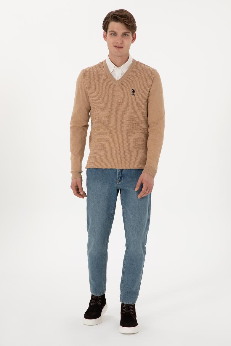 Erkek Camel Melanj Basic Kazak - 50288879069