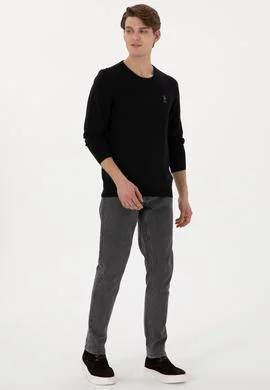 Erkek Siyah Basic Kazak - 50288880014