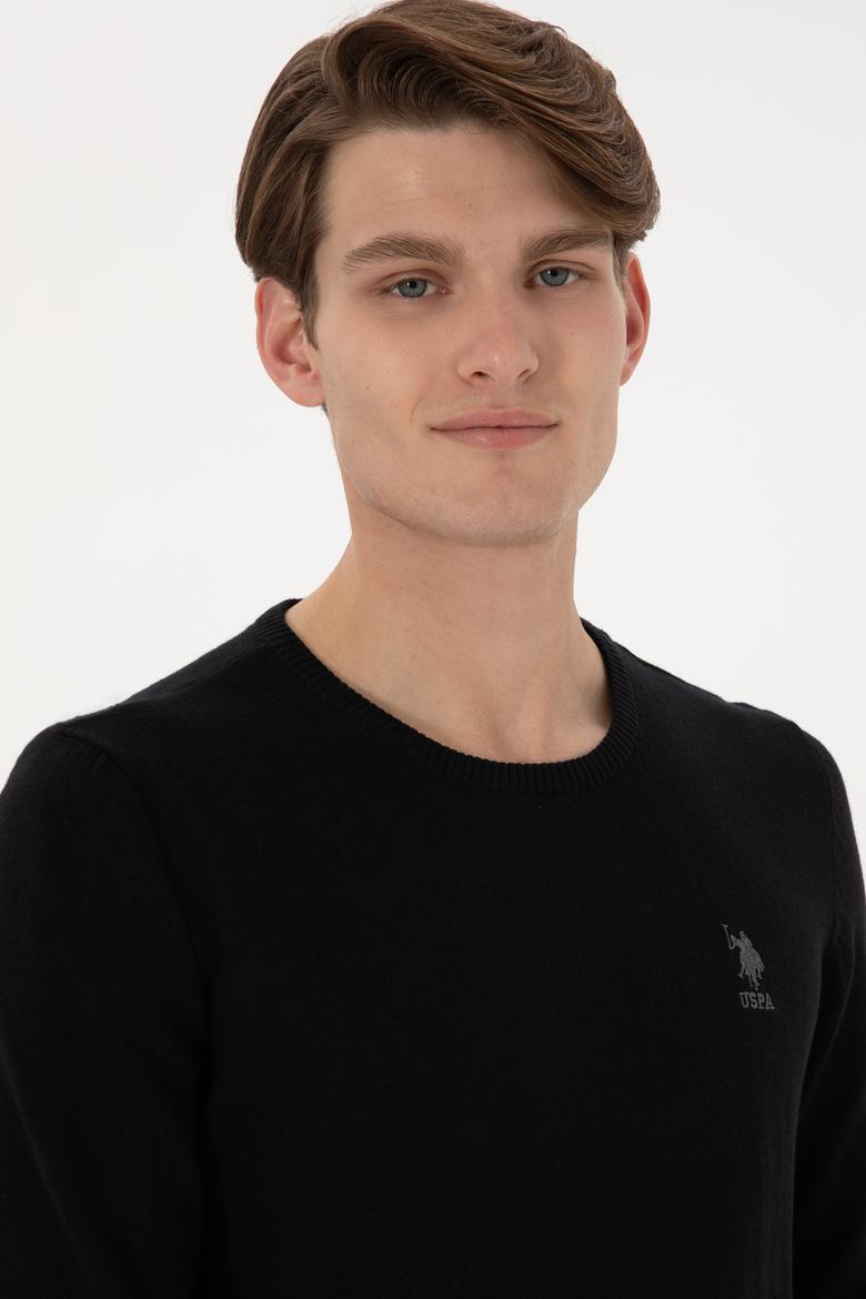 Erkek Siyah Basic Kazak - 50288880014