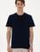 Erkek Regular Fit Bisiklet Yaka Lacivert Tişört