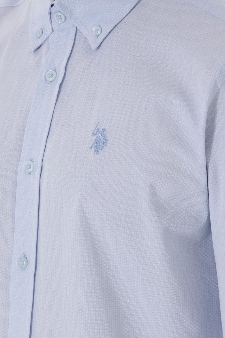 Erkek Açık Mavi Uzun Kollu Gömlek - 50299598006