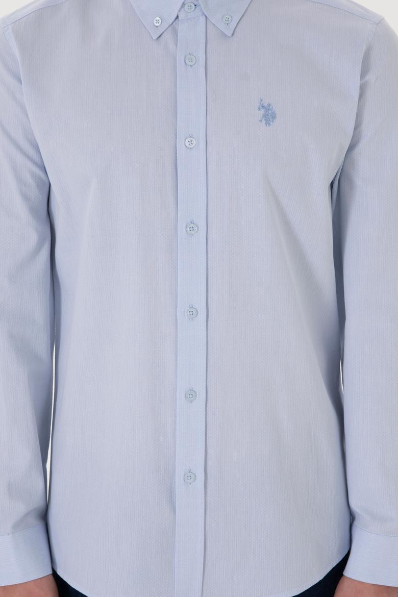 Erkek Açık Mavi Uzun Kollu Gömlek - 50299598006