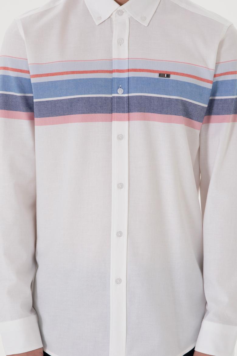 Erkek Açık Mavi Uzun Kollu Gömlek - 50300216008