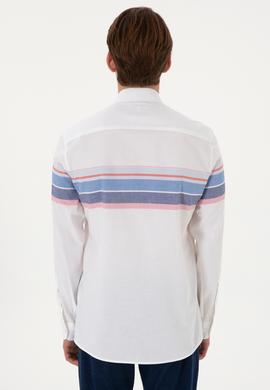 Erkek Açık Mavi Uzun Kollu Gömlek - 50300216008