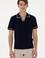 Erkek Slim Fit Polo Yaka Lacivert Tişört
