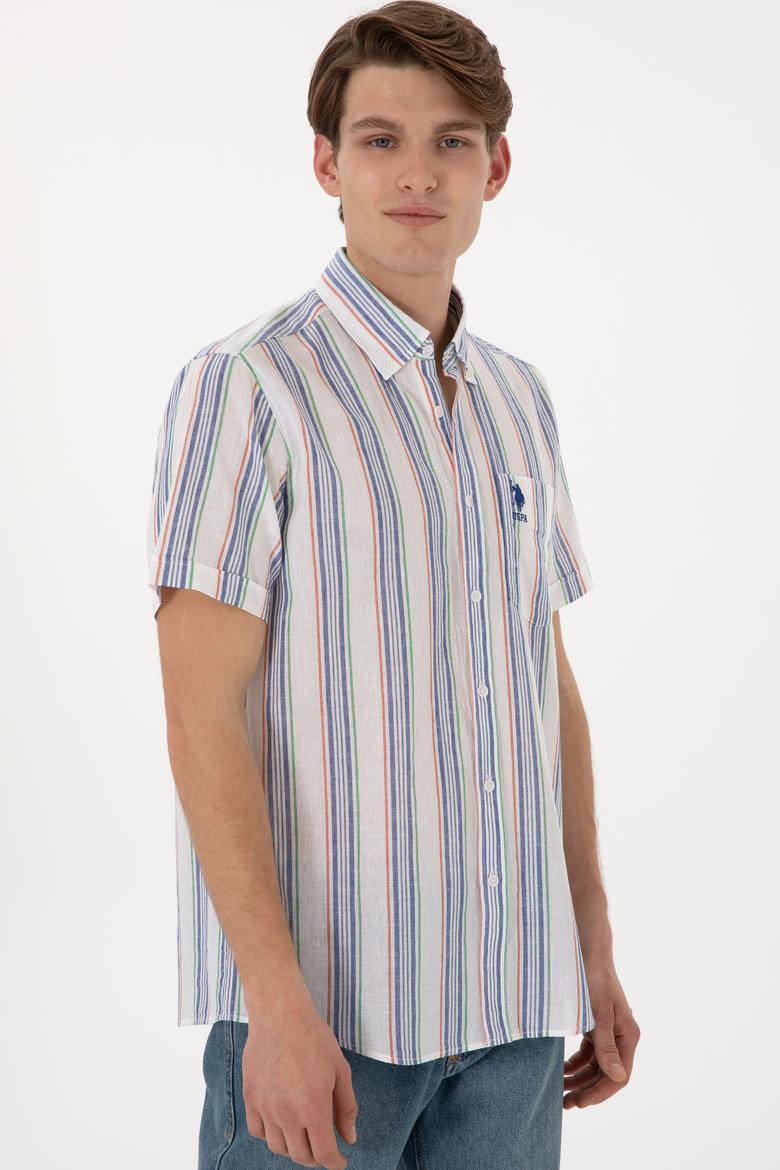 Erkek Yeşil Kısa Kollu Gömlek - 50300011008