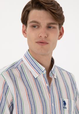 Erkek Yeşil Kısa Kollu Gömlek - 50300011008