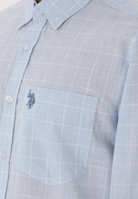 Erkek Açık Mavi Uzun Kollu Gömlek - 50300211008