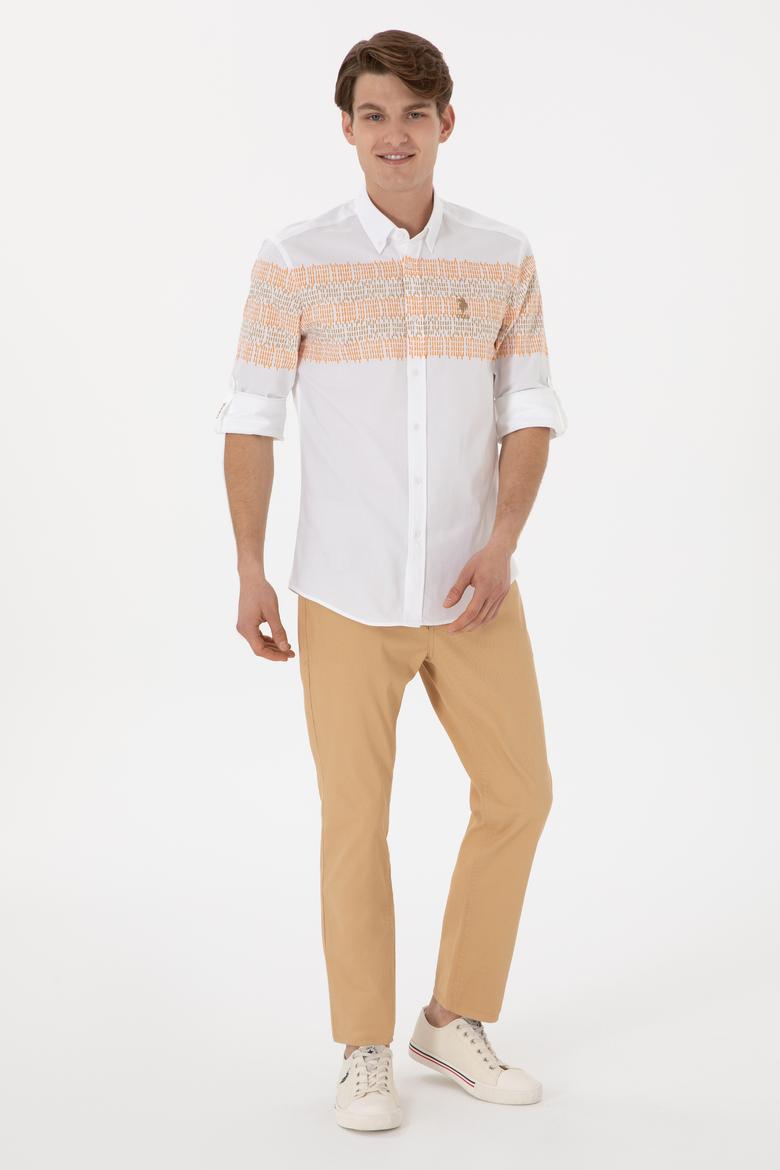 Erkek Camel Kanvas Pantolon - 50299165208