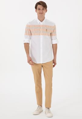 Erkek Camel Kanvas Pantolon - 50299165208