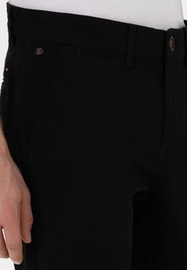 Erkek Siyah Kanvas Pantolon - 50300123173