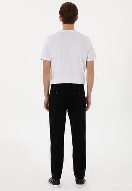 Erkek Siyah Kanvas Pantolon - 50300123173